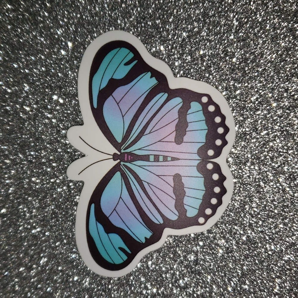 NATURE WATERPOOF Sticker Butterfly